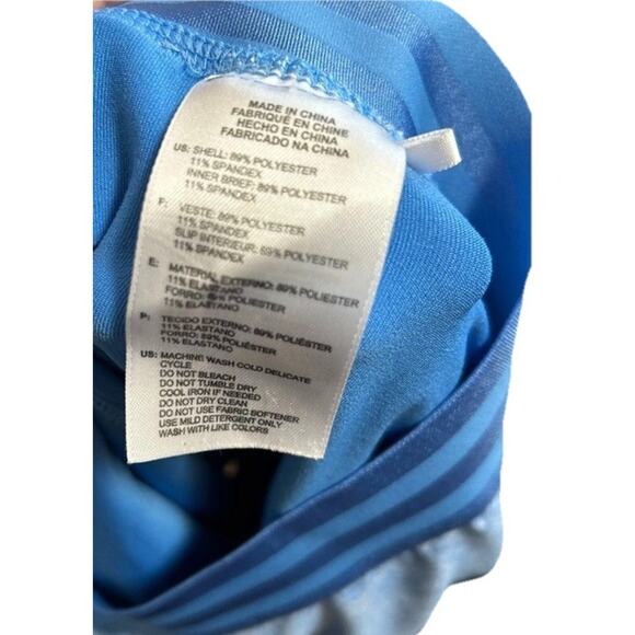Adidas Skort Size Small Heather Blue Mini Athleisure Pickleball Tennis Quick Dry - Picture 8 of 8